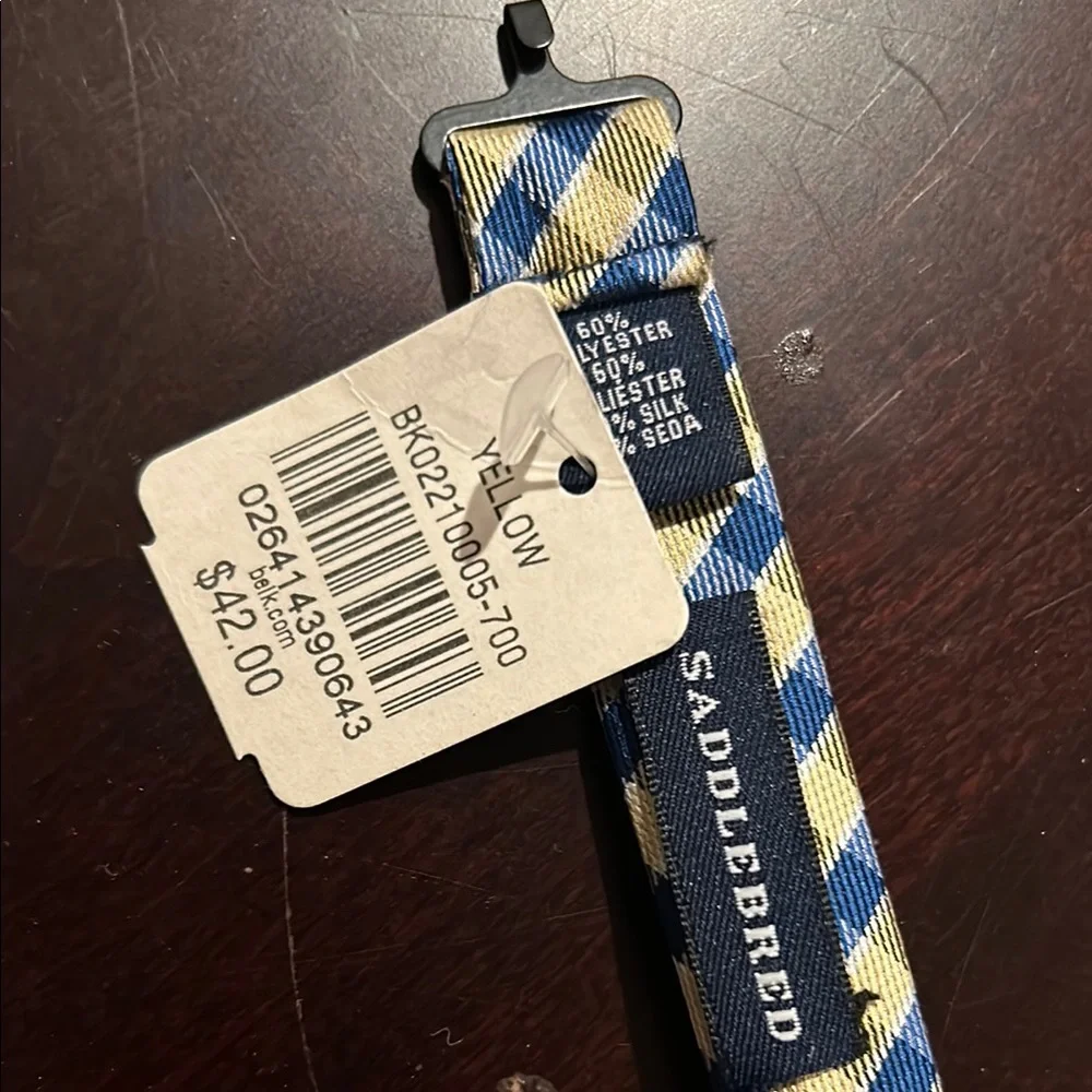Saddlebred boys Green, Blue, and Yellow Bow Tie Set lot of 3